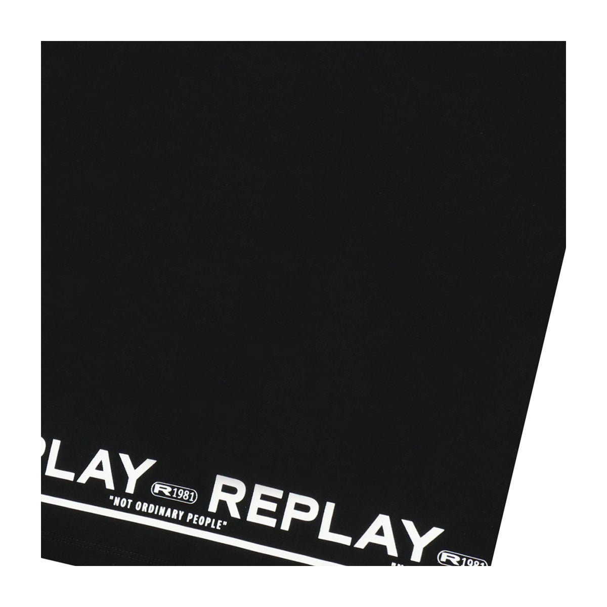 חולצת צווארון REPLAY הדפס לוגו לילדים