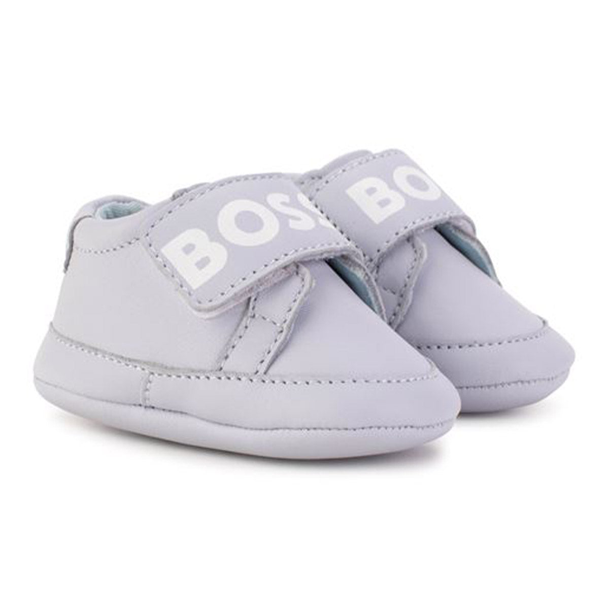 נעלי טרום הליכה BOSS לוגו ברצועה לתינוקות