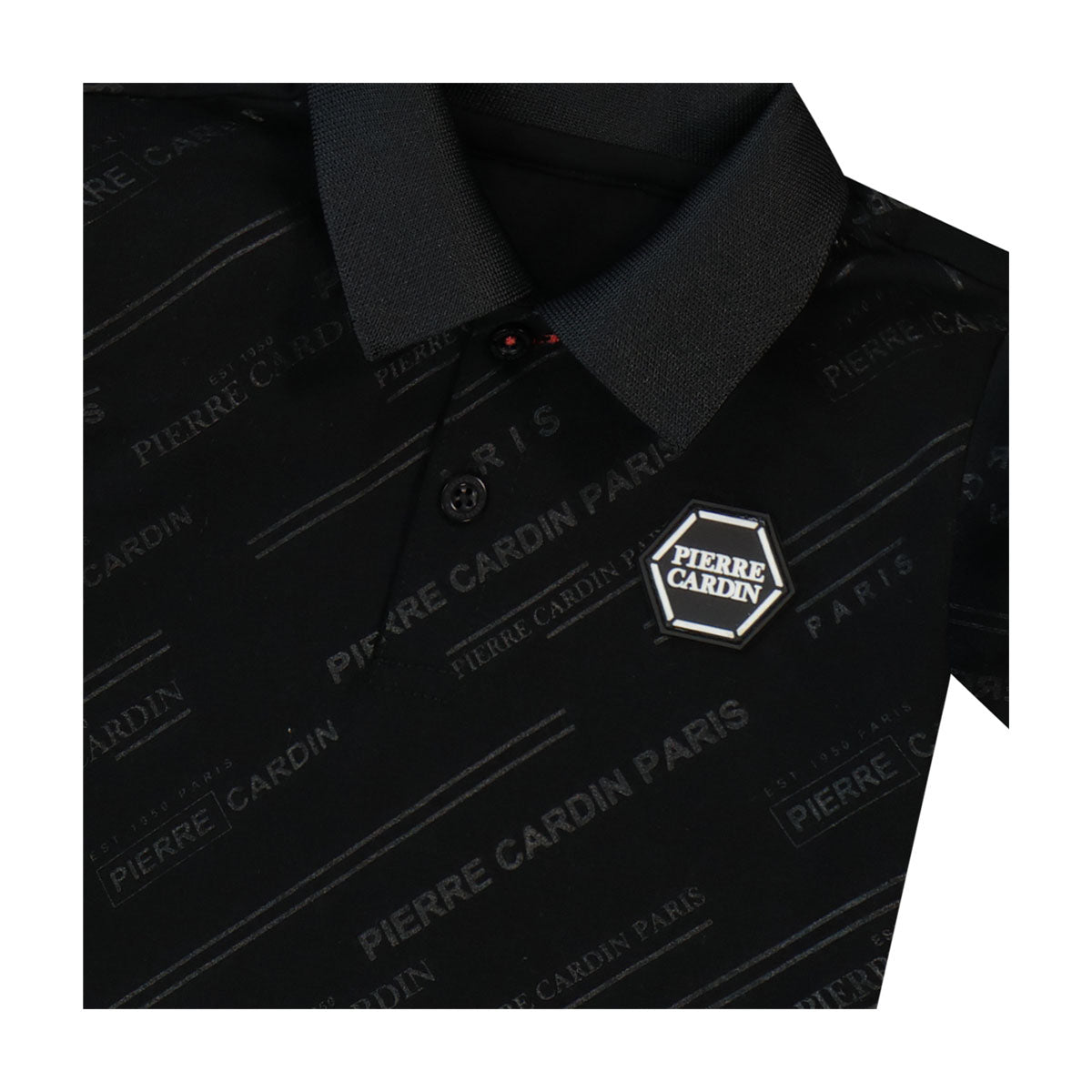 חולצת צווארון PIERRE CARDIN לוגו בצד לתינוקות