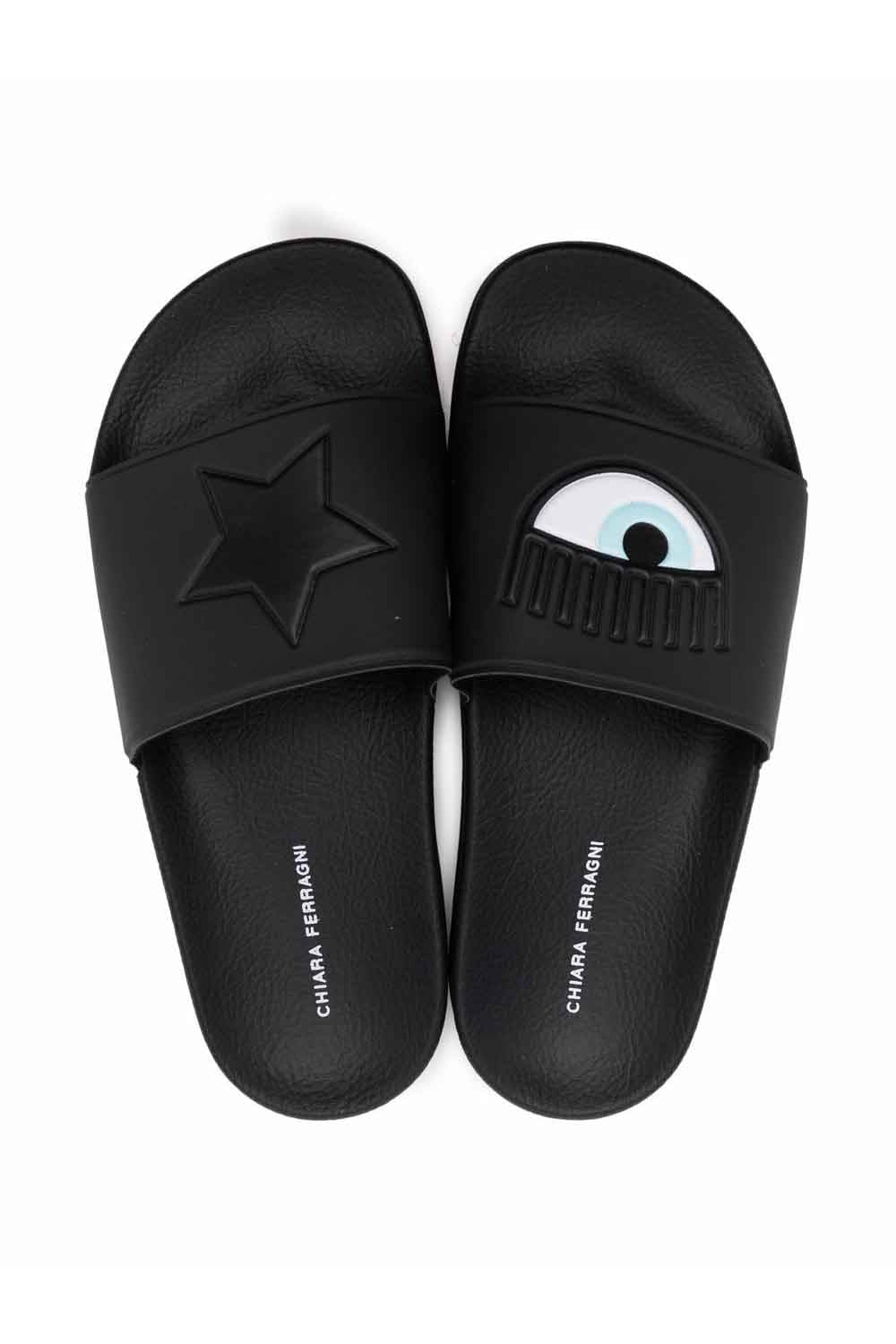 כפכפי סלייד EYE STAR שחור