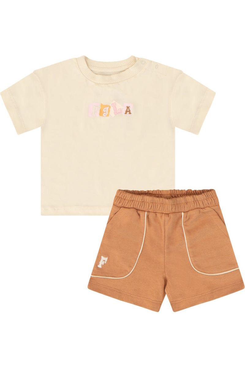 חליפת טריקו FILA ממותגת לתינוקות