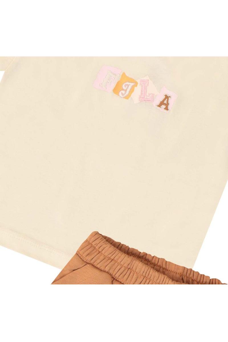 חליפת טריקו FILA ממותגת לתינוקות