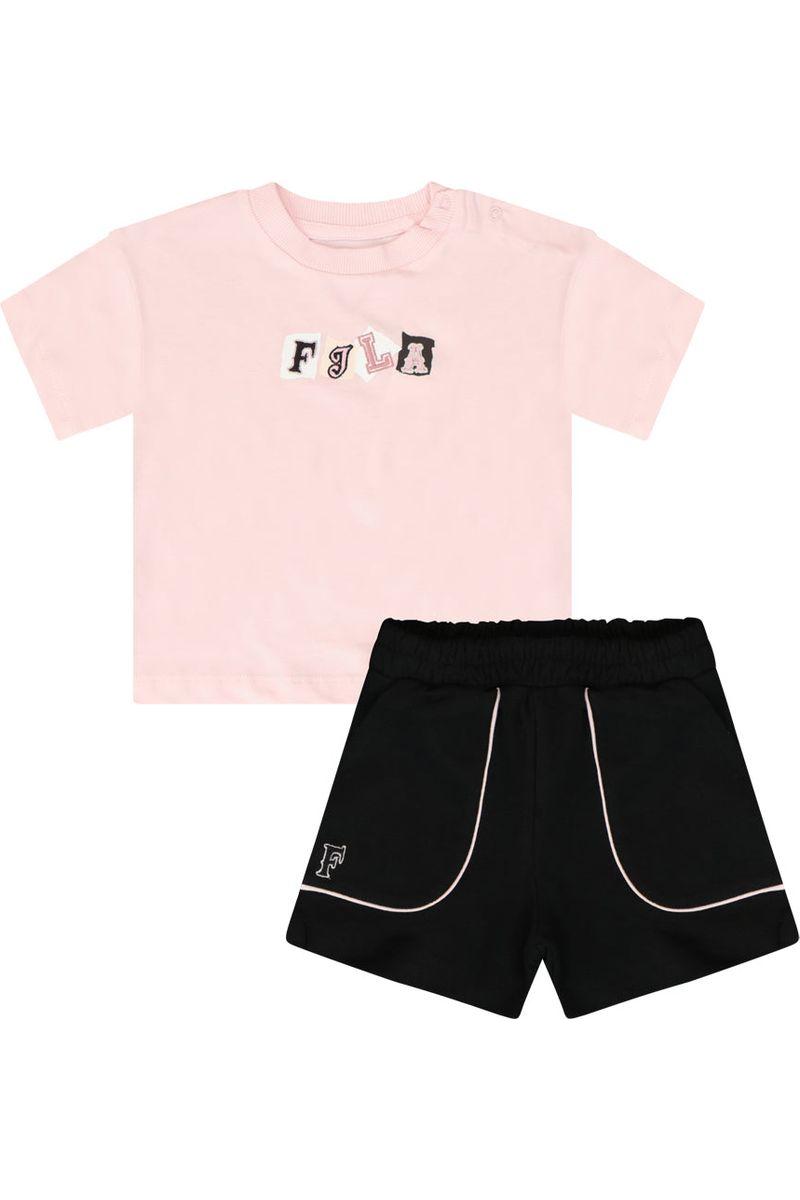 חליפת טריקו FILA ממותגת לתינוקות