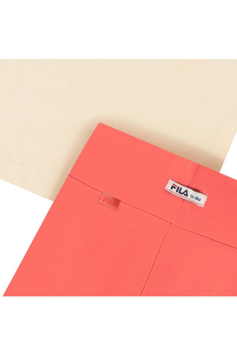 חליפת טייץ FILA הדפס לוגו באמצע לתינוקות