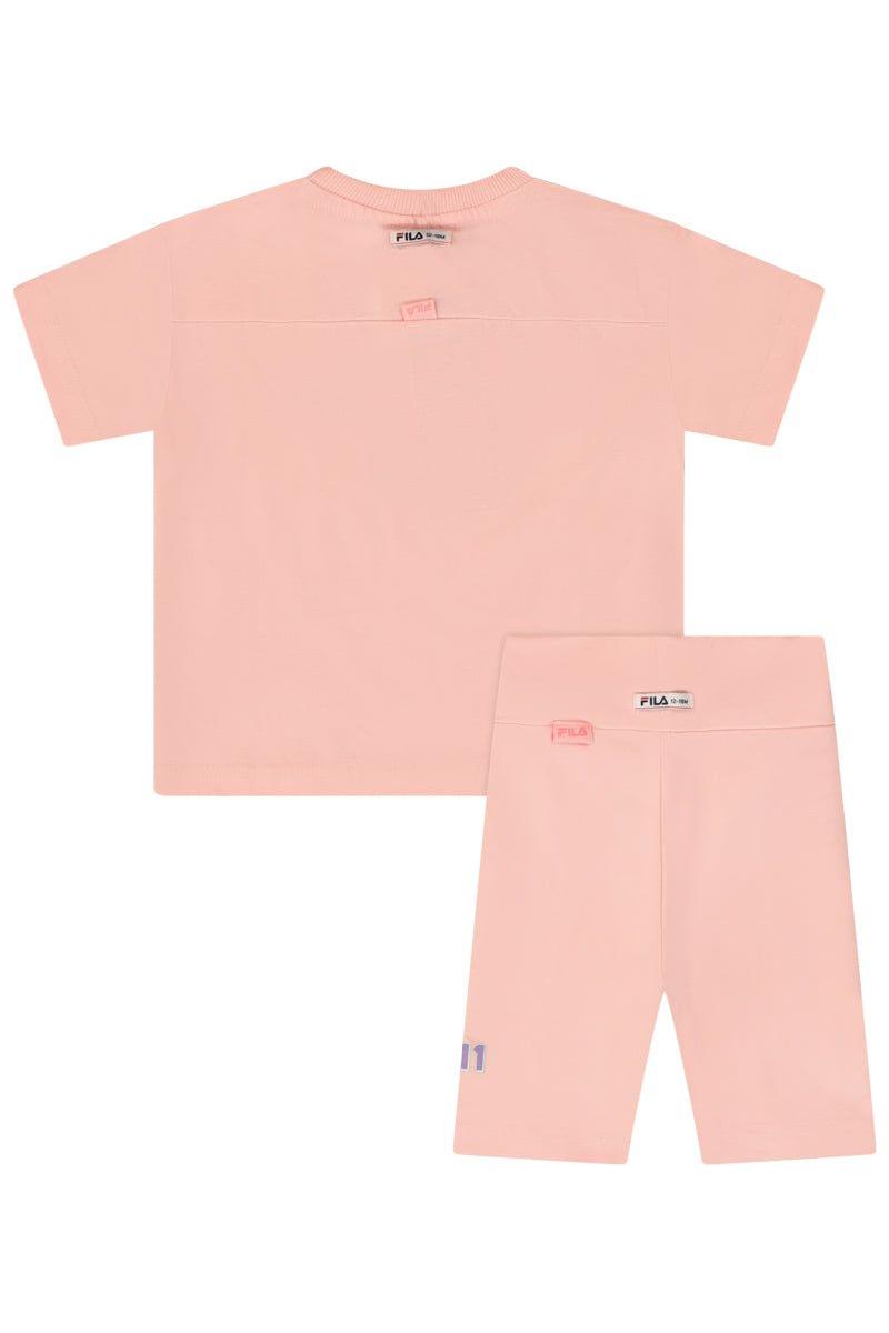 חליפת טייץ FILA הדפס לוגו באמצע לתינוקות