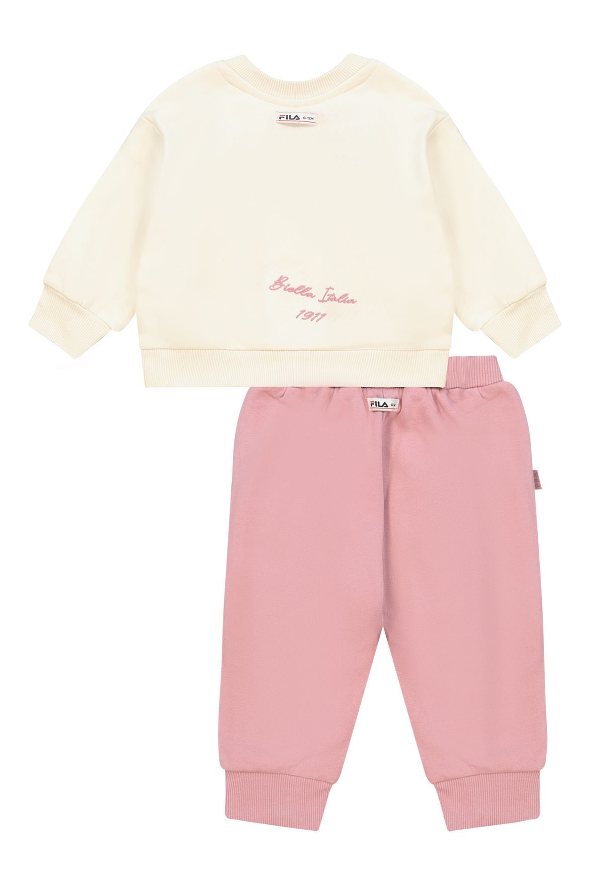 חליפת טרנינג FILA צבעים אופנתי לתינוקות BEIGE / 0-6M
