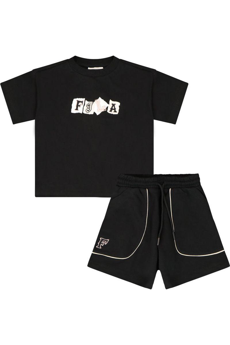 חליפת טריקו FILA ממותגת לילדות