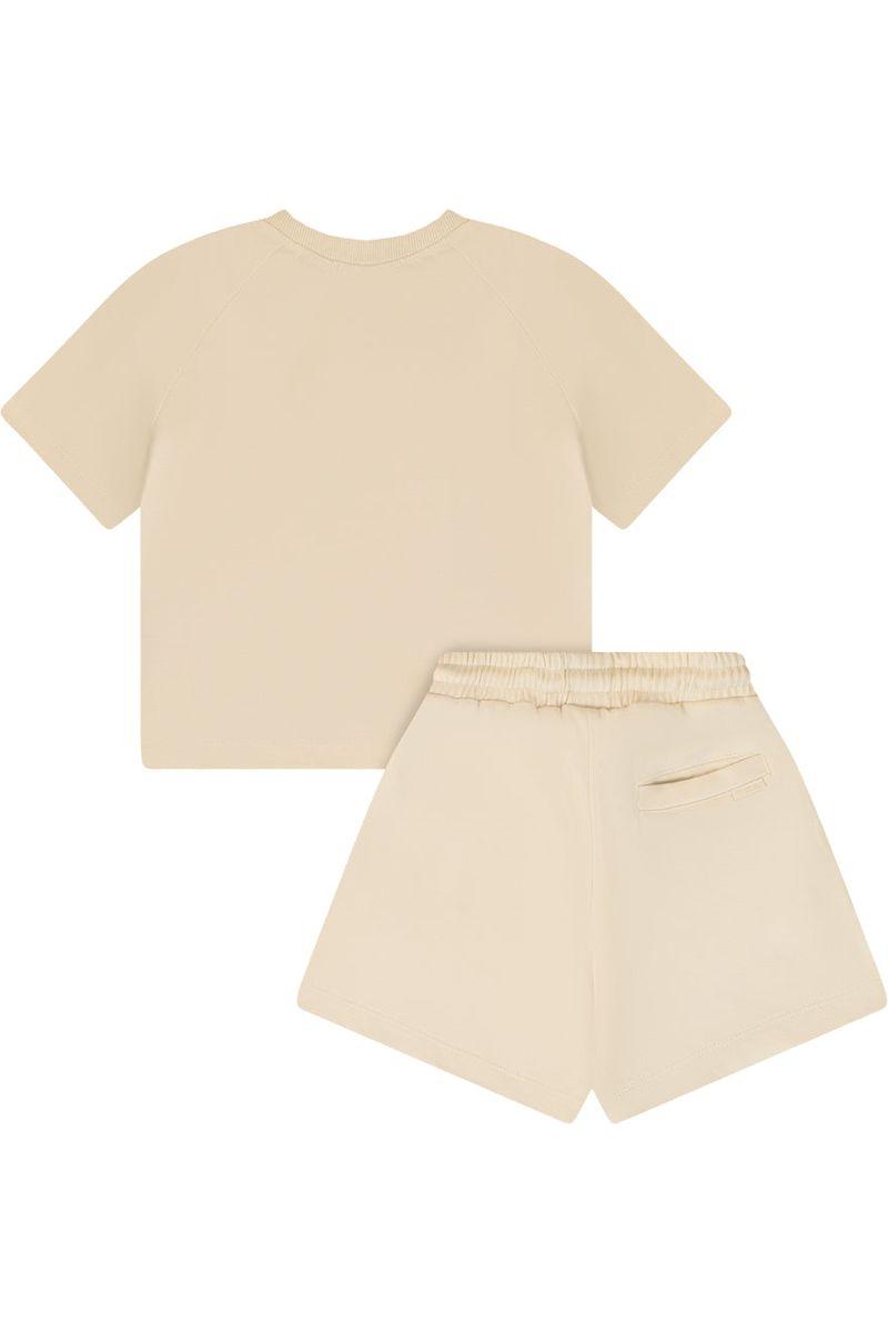 חליפת טריקו FILA הדפס לוגו באמצע לילדות