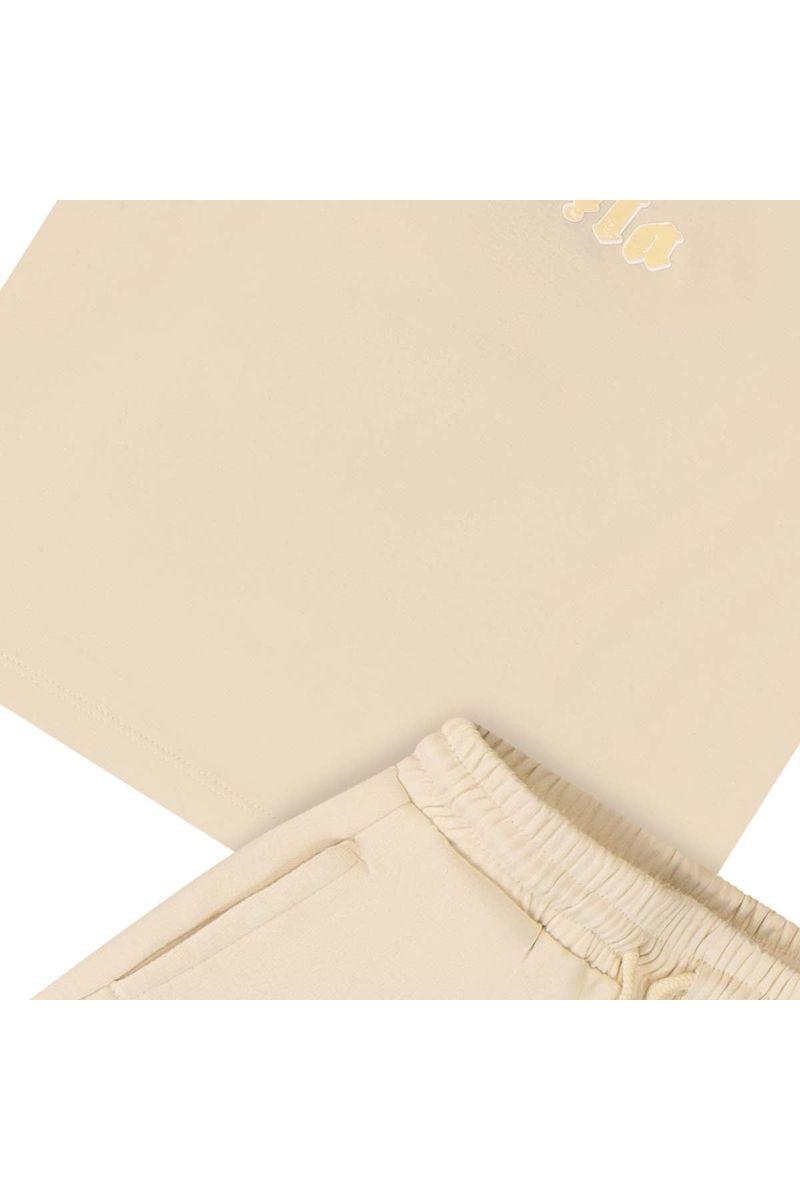 חליפת טריקו FILA הדפס לוגו באמצע לילדות