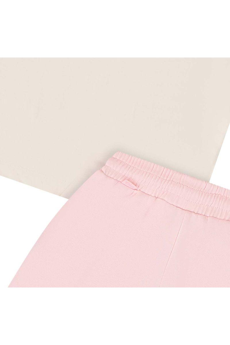 חליפת טריקו FILA הדפס לוגו באמצע לילדות