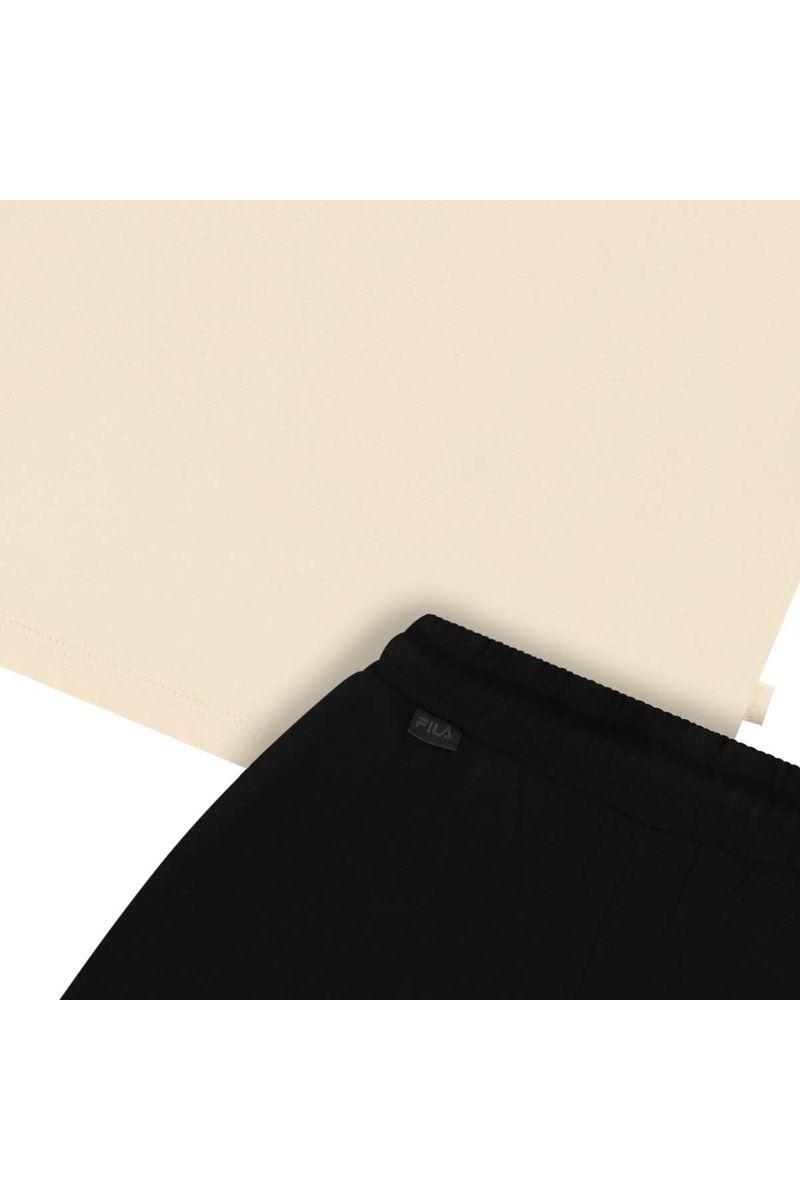 חליפת טריקו FILA הדפס לוגו באמצע לילדות