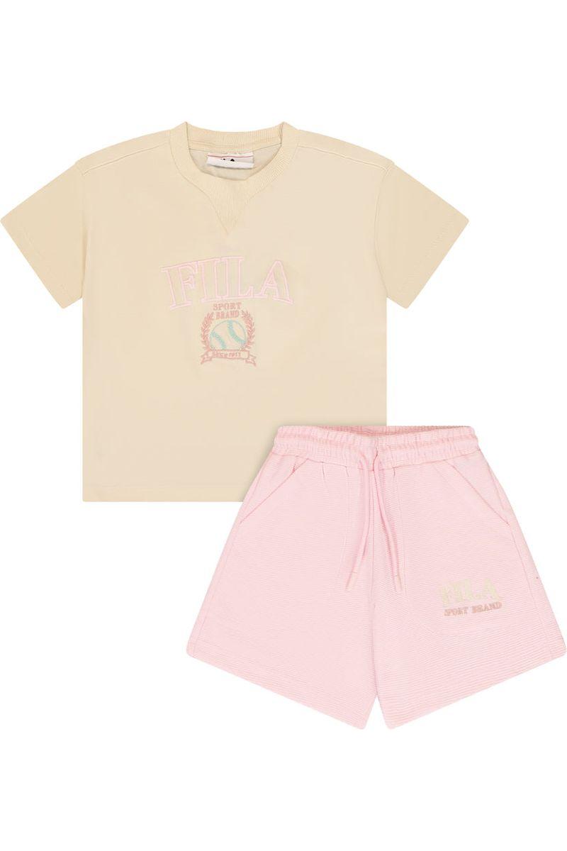 חליפת טריקו FILA כיסים בצד לילדות