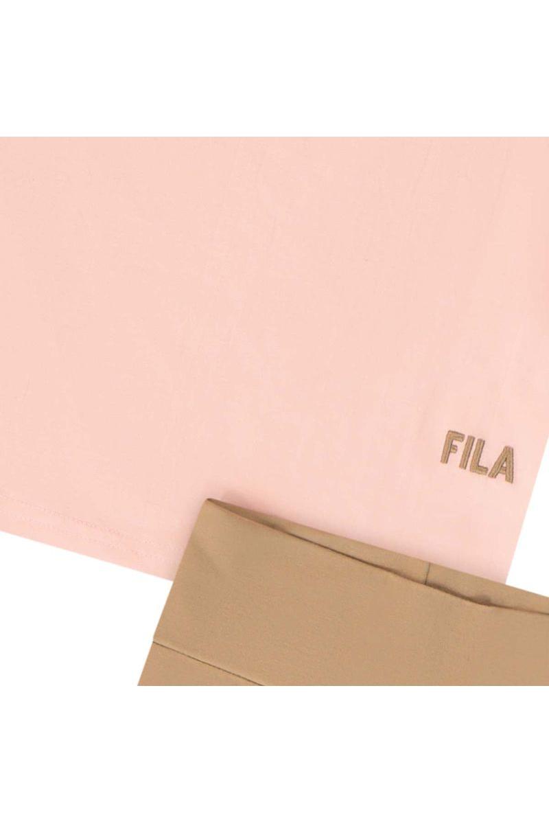 חליפת טייץ FILA הדפס לוגו מותג 1911 אחורי לילדות