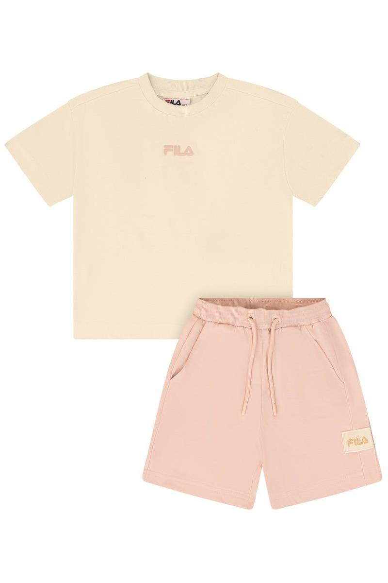 חליפת טריקו FILA הדפס באמצע לילדות