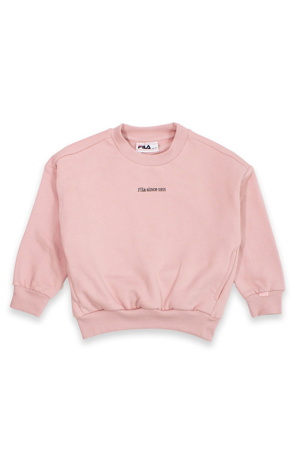 חליפת טרנינג FILA בעיצוב עם פרינט בגב לילדות Pink / 2Y