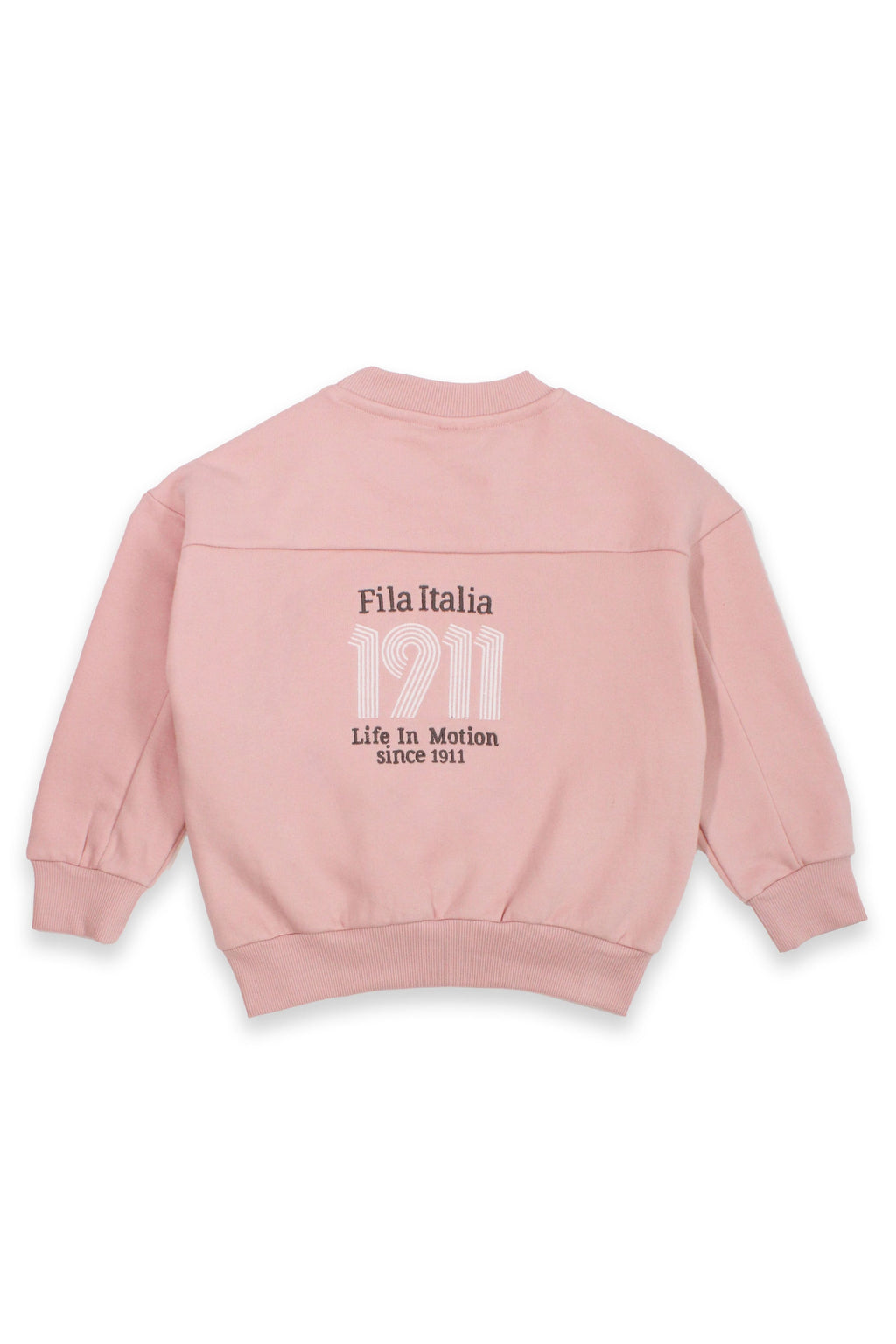 חליפת טרנינג FILA בעיצוב עם פרינט בגב לילדות Pink / 2Y