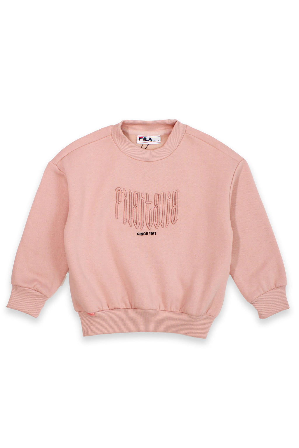 חליפת טרנינג FILA דו גוונית בהדפס לוגו בגב לילדות Pink / 10Y