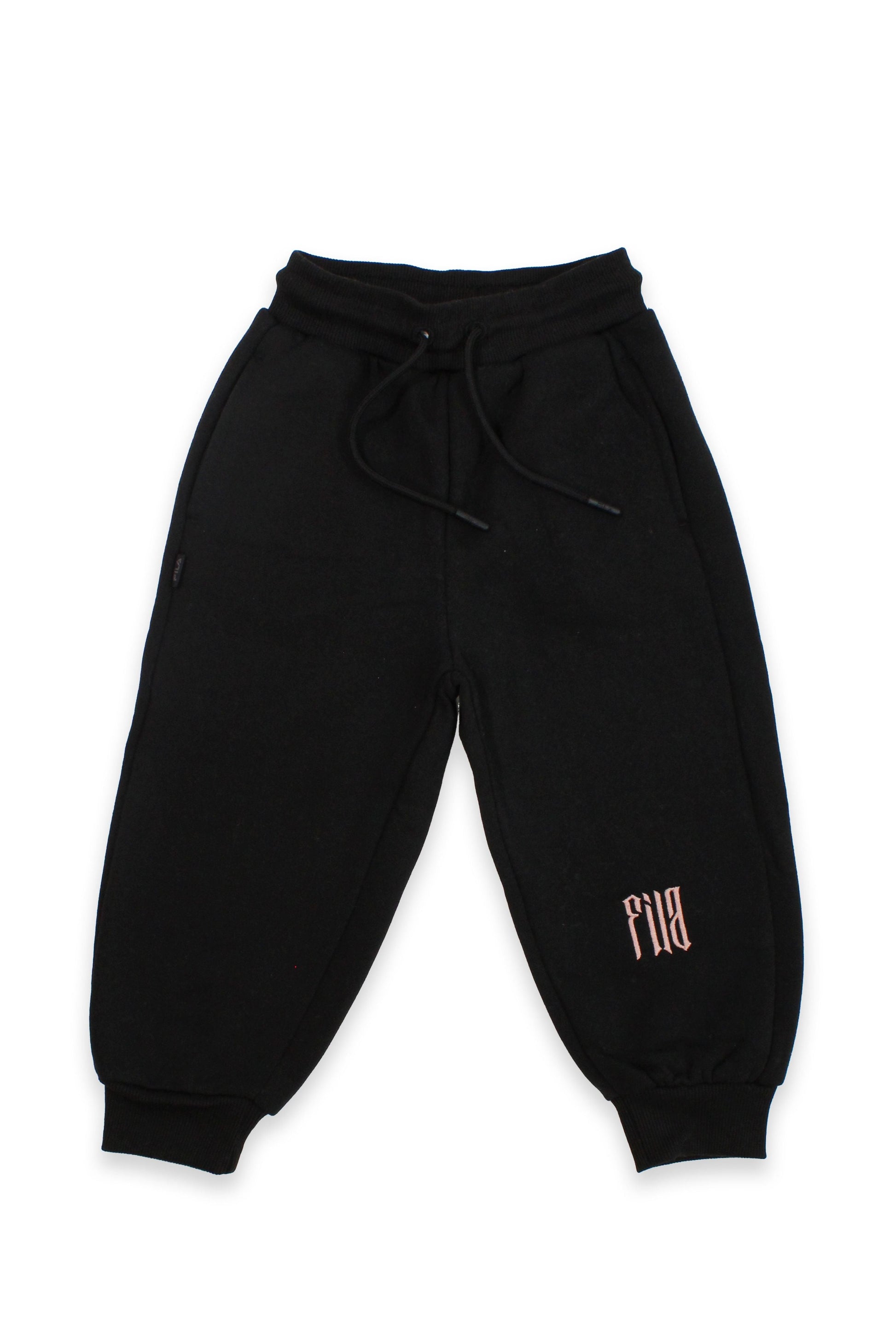 חליפת טרנינג FILA דו גוונית בהדפס לוגו בגב לילדות Pink / 10Y