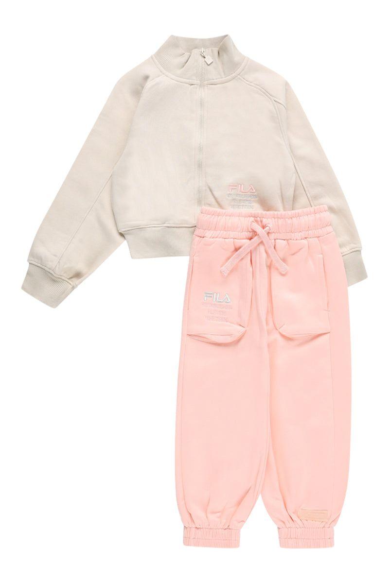 חליפת טרנינג FILA סגירת רוכסן לילדות