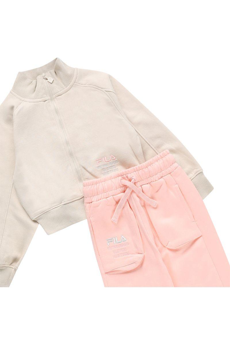 חליפת טרנינג FILA סגירת רוכסן לילדות