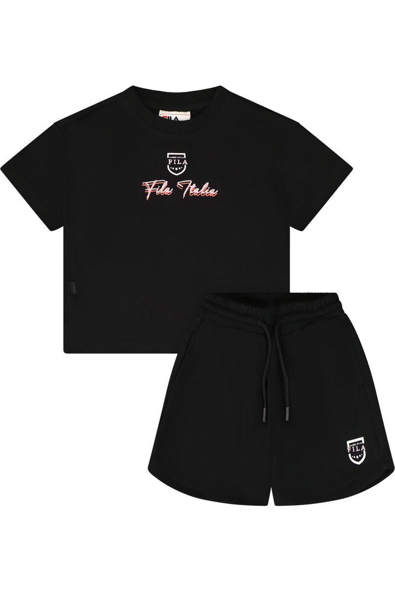 חליפת טריקו FILA הדפס אחורי לילדות