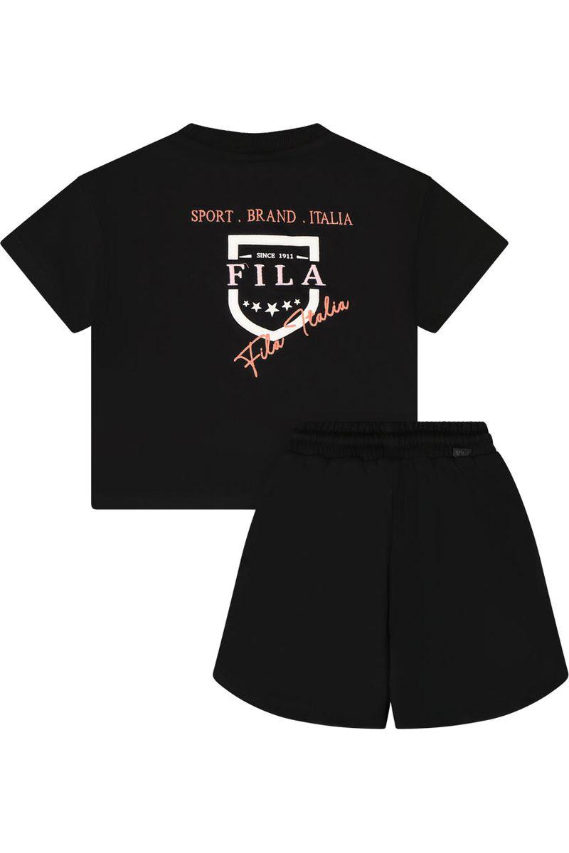 חליפת טריקו FILA הדפס אחורי לילדות