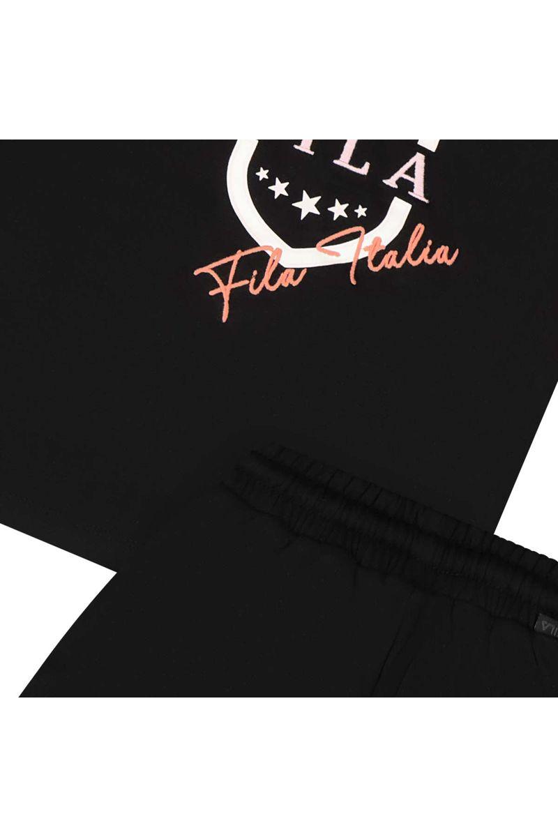 חליפת טריקו FILA הדפס אחורי לילדות