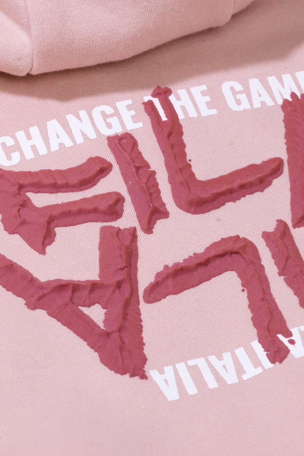 חליפת טרנינג FILA עם קפוצ'ון ורוכסן קדמי לילדות Pink / 10Y