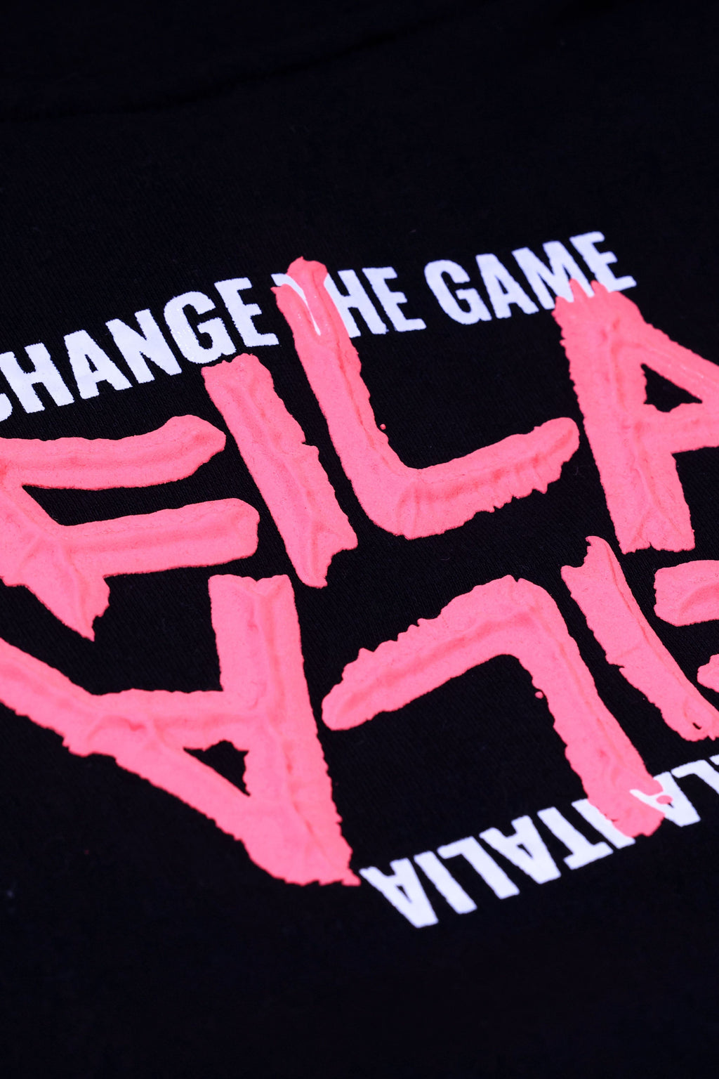 חליפת טרנינג FILA עם קפוצ'ון ורוכסן קדמי לילדות BLACK / 10Y