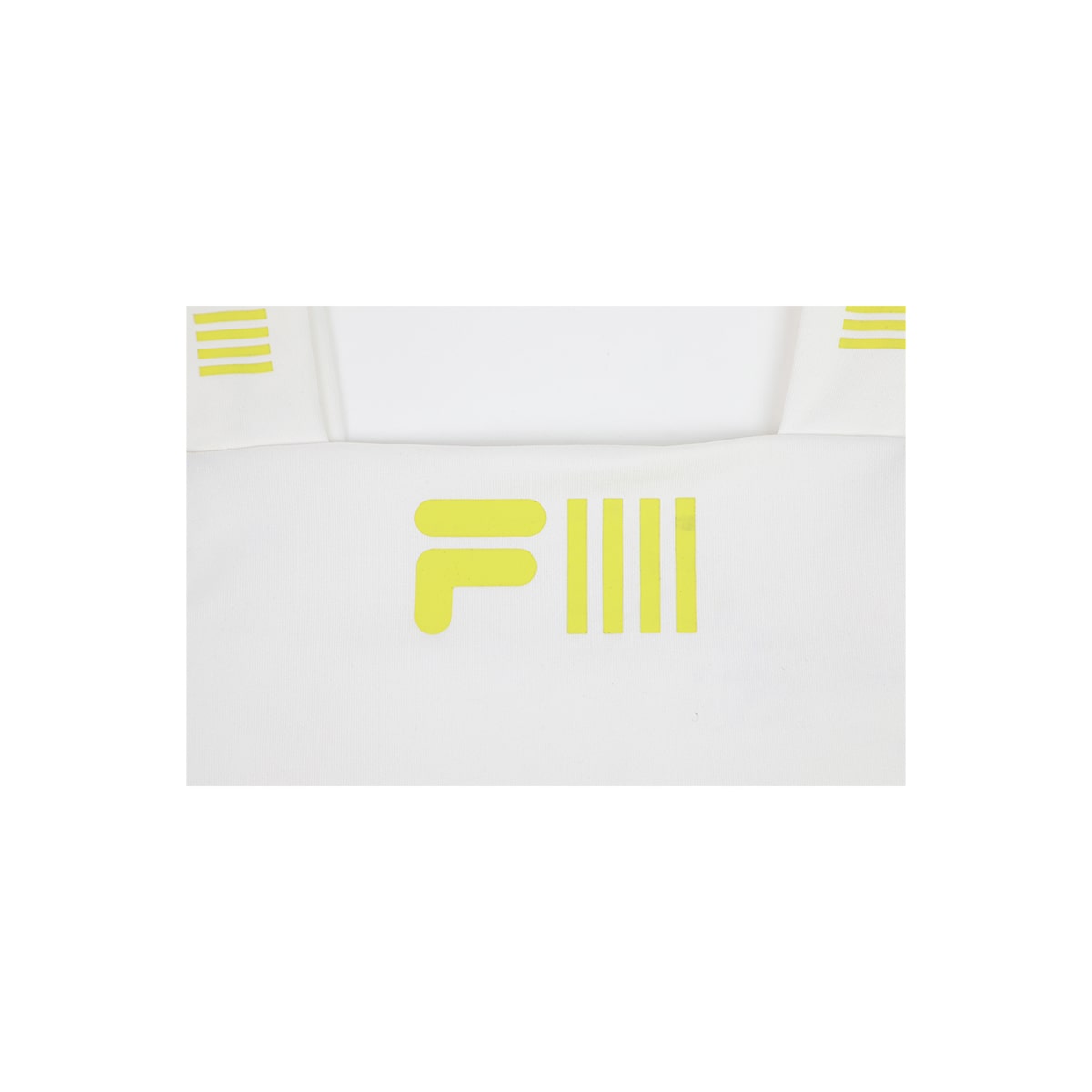 גופיית FILA טופ אירובי לוגו במרכז צבע לבן לילדות