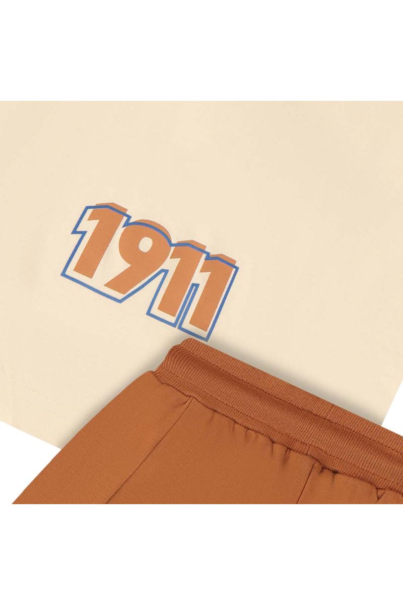 חליפת טריקו FILA הדפס 1911 אחורי לילדים