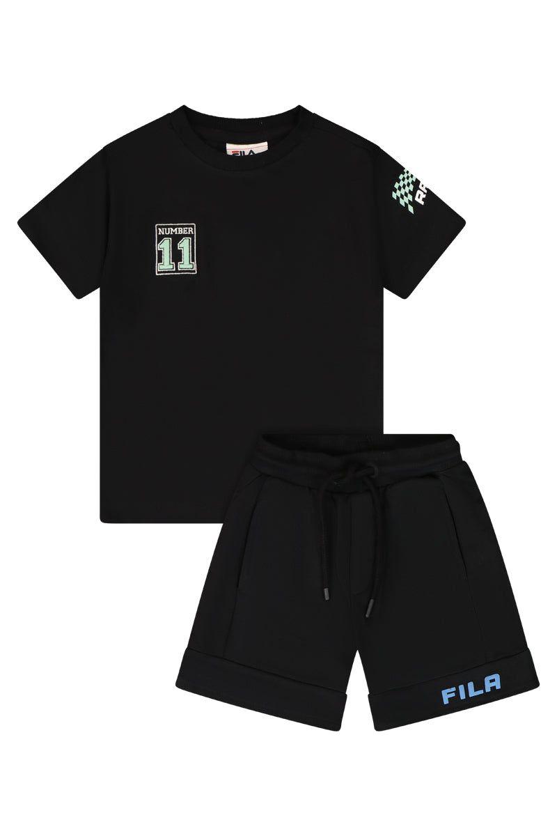 חליפת טריקו FILA ריבוע בצד לילדים