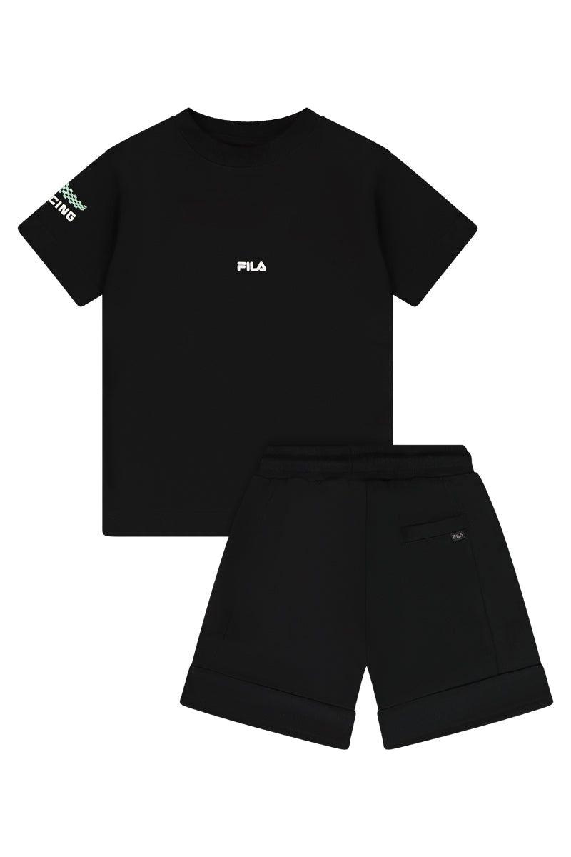 חליפת טריקו FILA ריבוע בצד לילדים