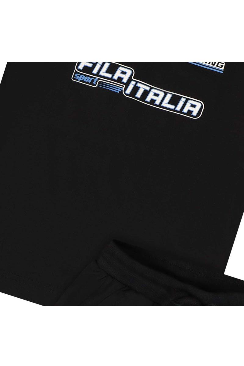 חליפת טריקו FILA הדפס באמצע לילדים