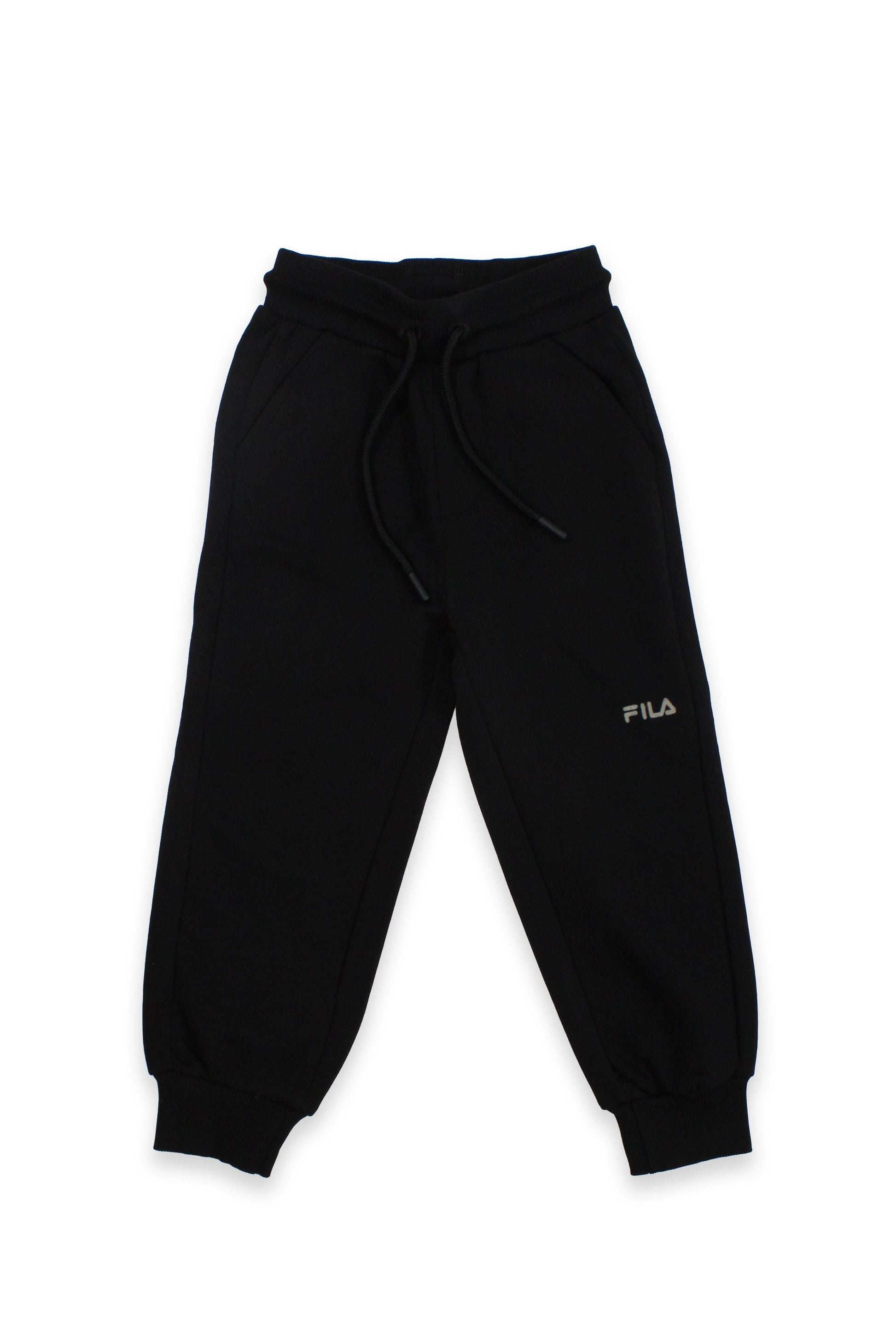 חליפת טרנינג FILA דו גוונית עם הדפס לוגו לילדים BEIGE / 2Y