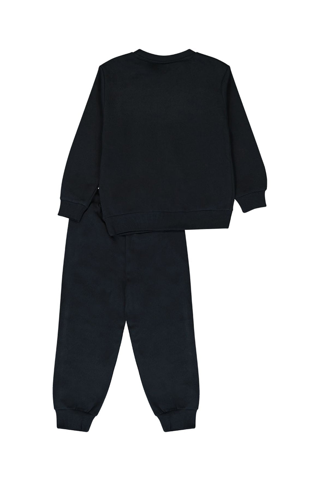 חליפת טרנינג FILA עם לוגו גדול מודפס לילדים BLUE / 2Y