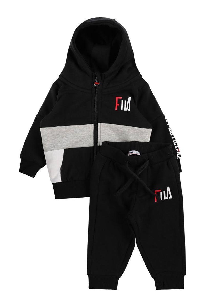 סט פוטר קפוצ'ון FILA ZIPPED לתינוקות