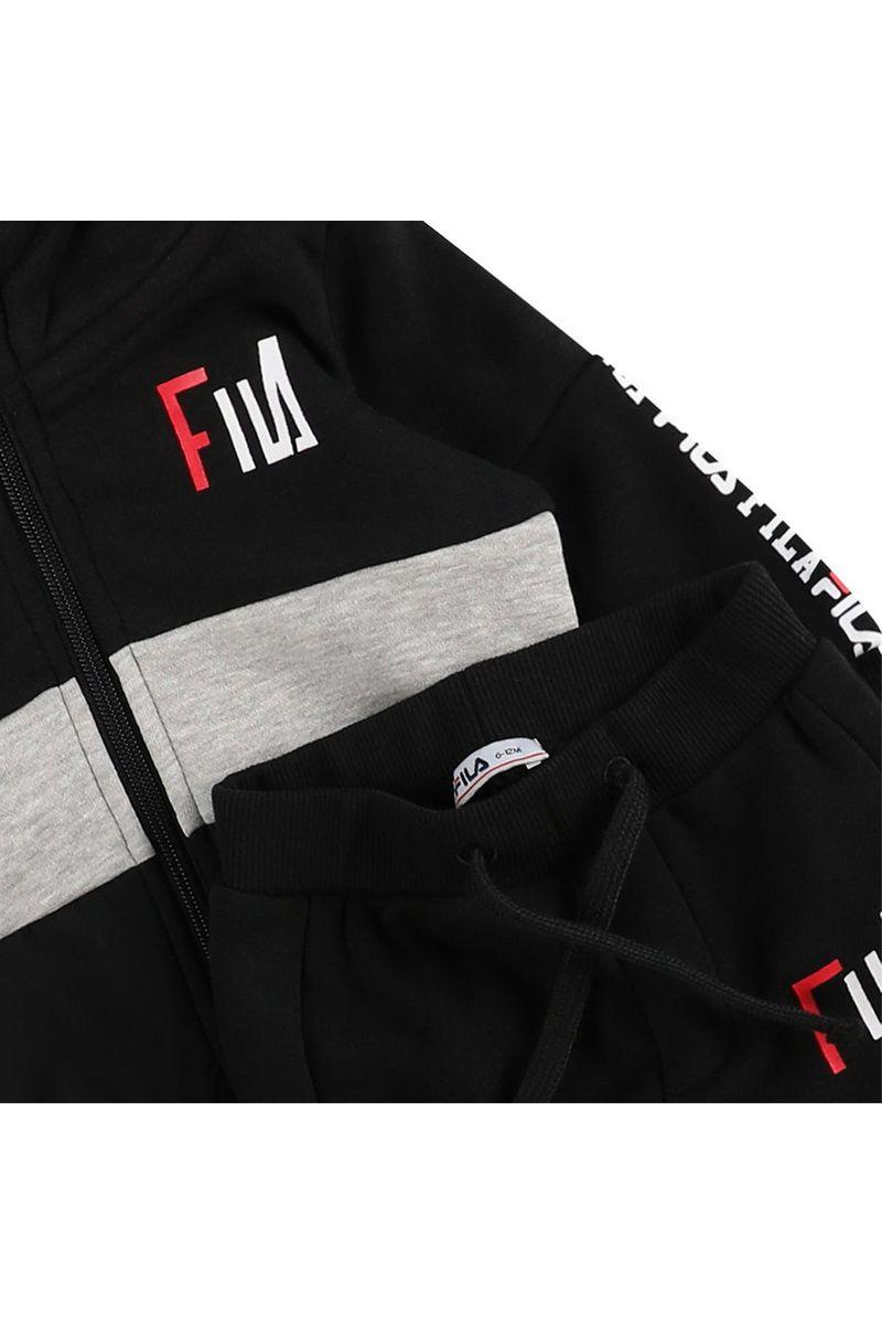 סט פוטר קפוצ'ון FILA ZIPPED לתינוקות