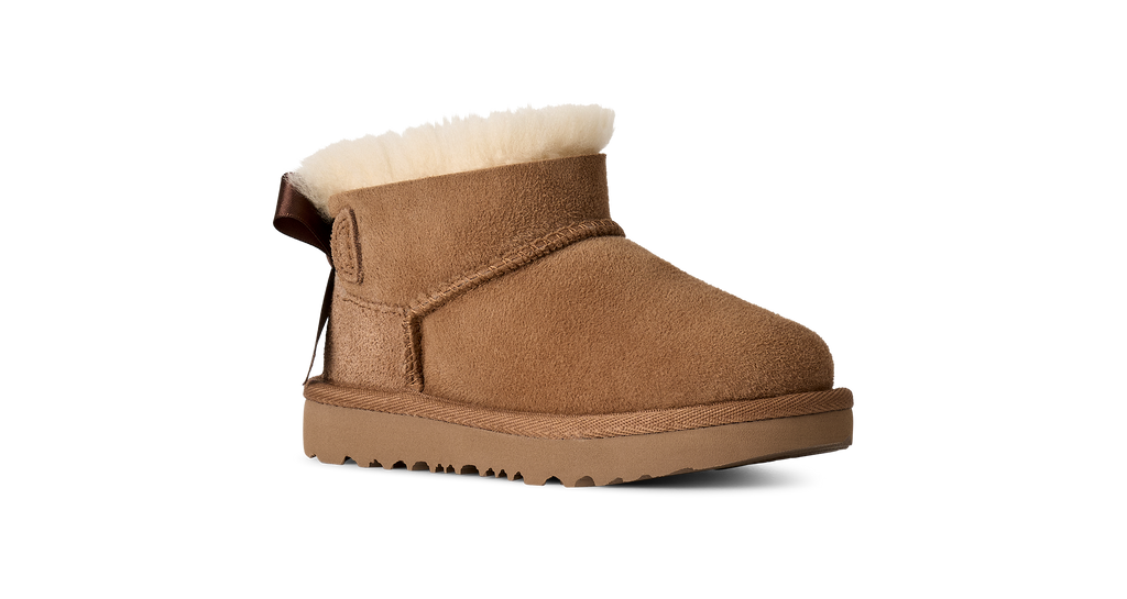 לילדות Ultra Mini Bailey Bow UGG מגפי
