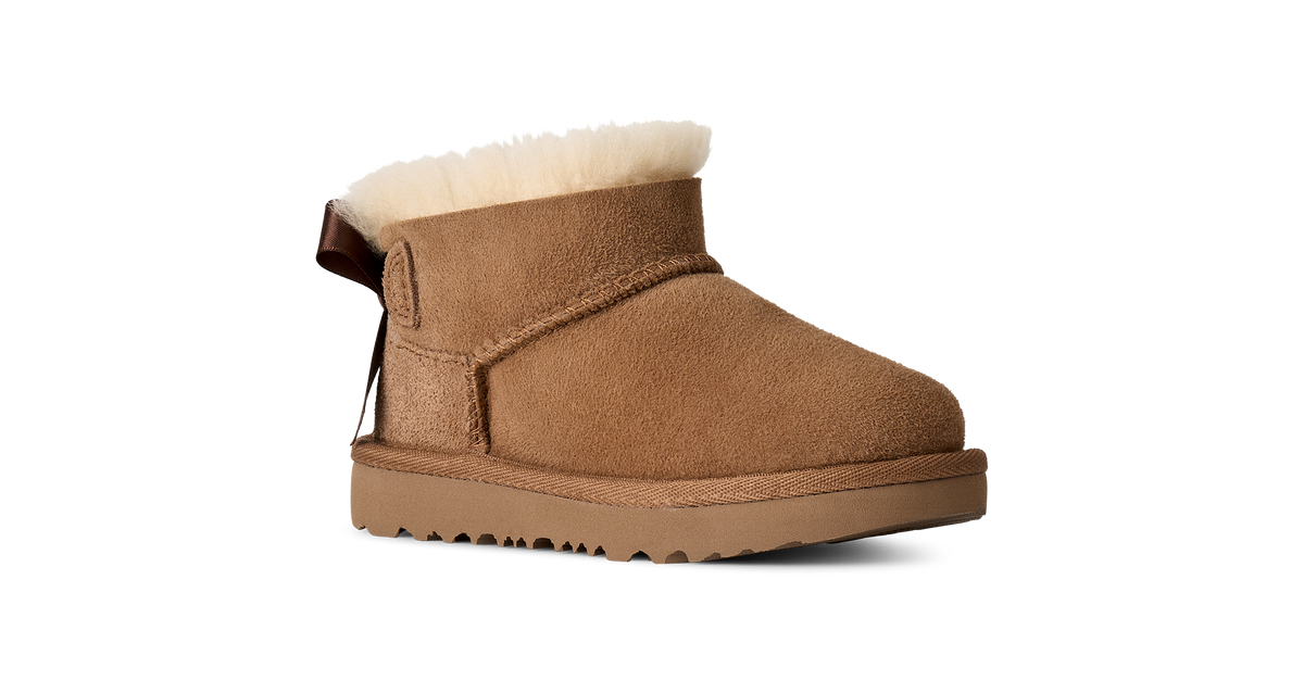 לילדות Ultra Mini Bailey Bow UGG מגפי