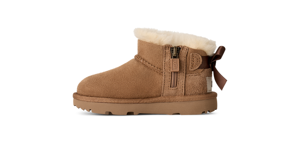 לילדות Ultra Mini Bailey Bow UGG מגפי