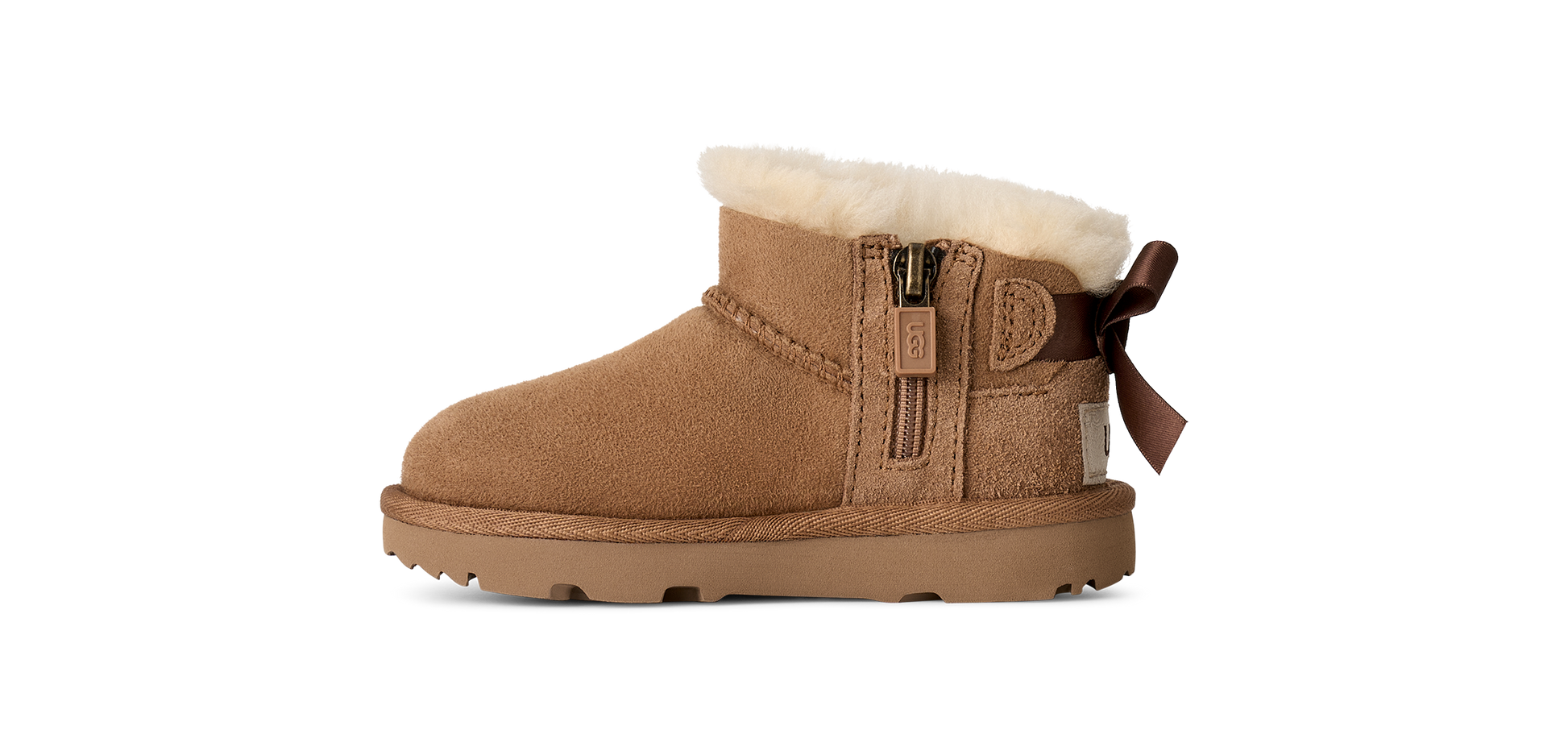 לילדות Ultra Mini Bailey Bow UGG מגפי