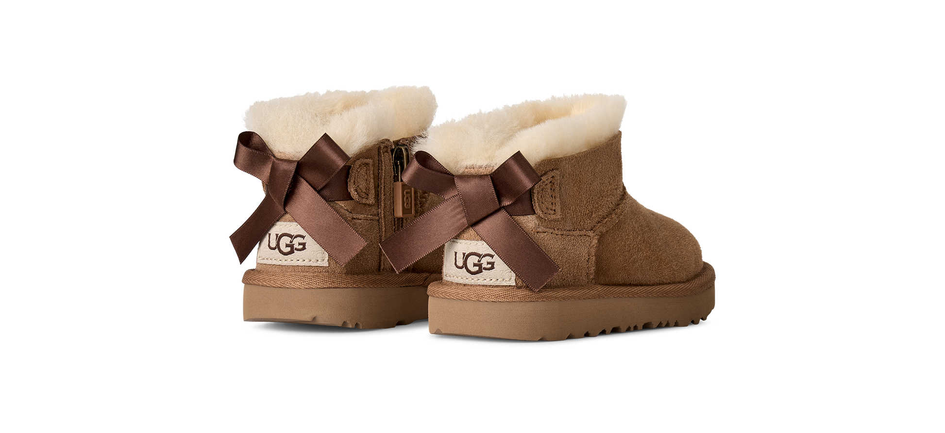 לילדות Ultra Mini Bailey Bow UGG מגפי