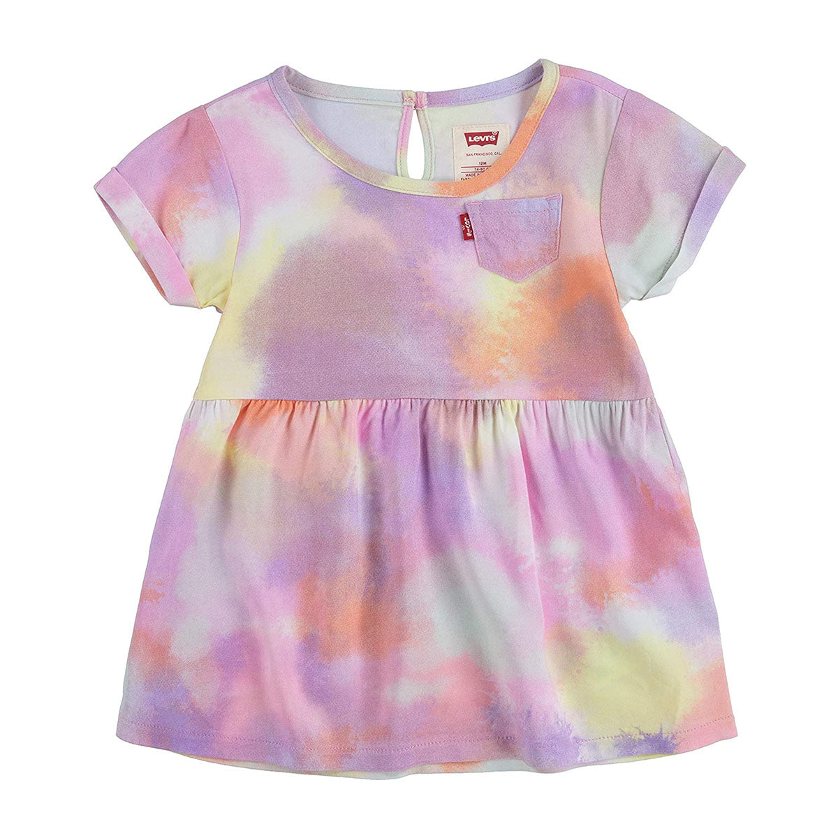 שמלת LEVIS צבעונית לתינוקות