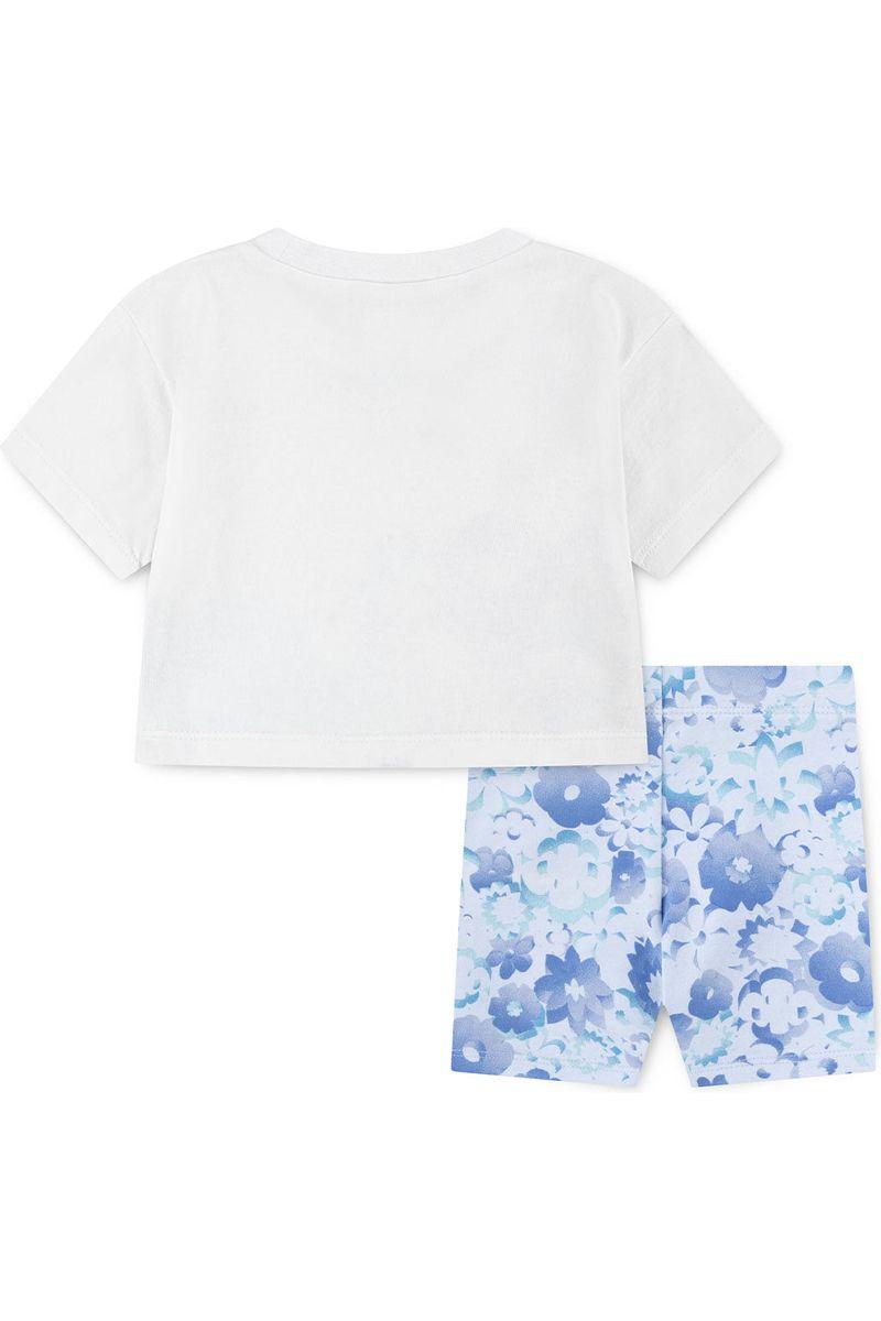 חליפת NIKE FLOW-RAL AOP BIKE פרחונית לתינוקות