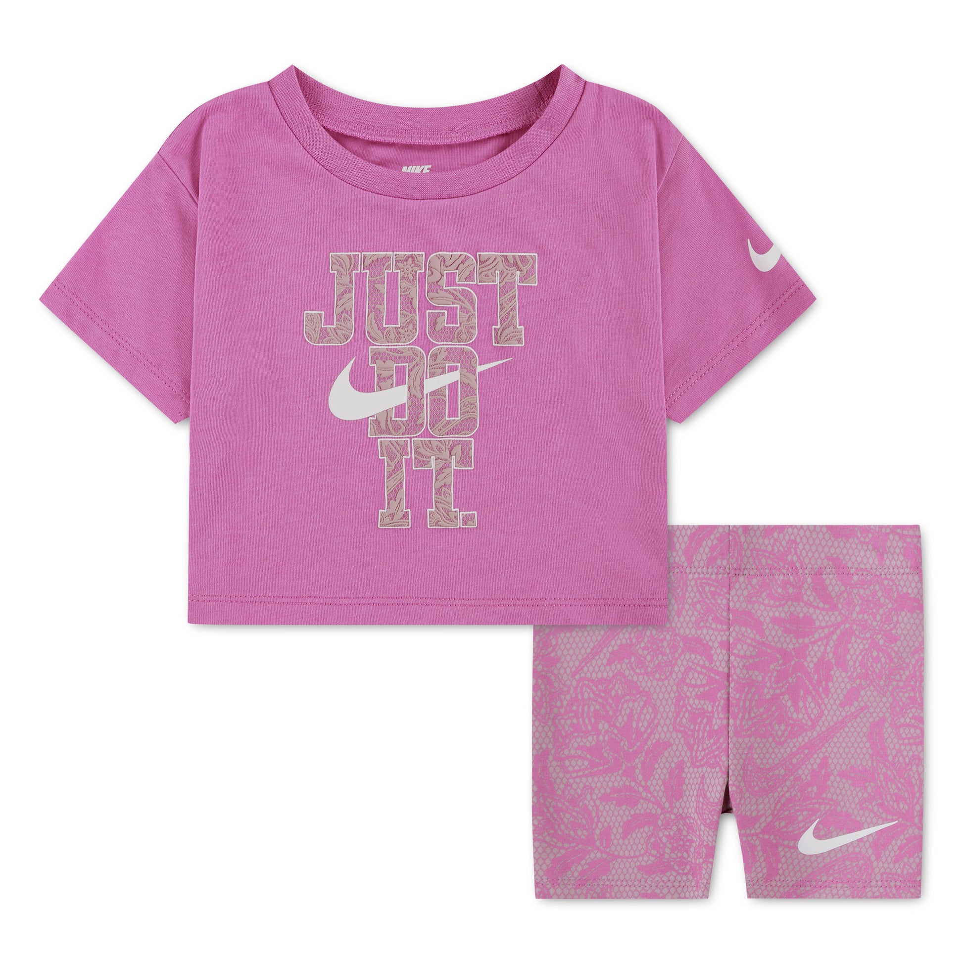 לתינוקות LACE IT UP BIKE NIKE חליפת אקטיב Pink / 12M