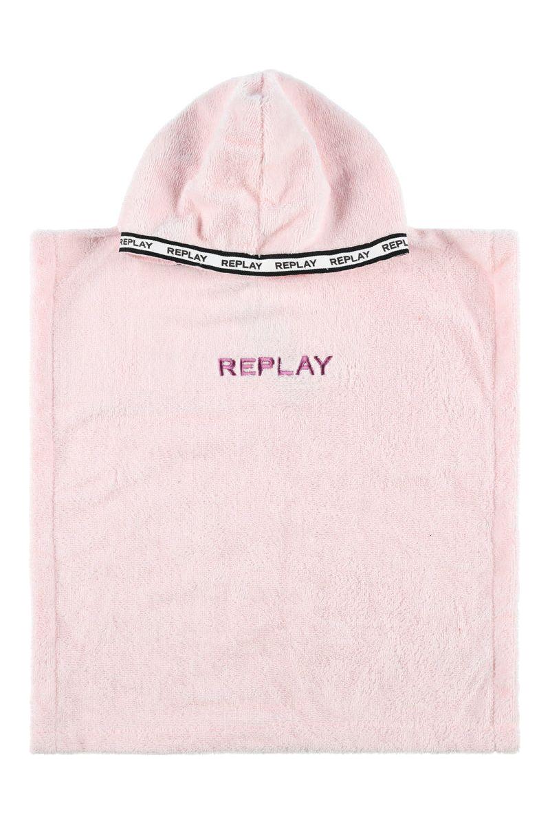 מגבת REPLAY הדפס לוגו מותג לילדות
