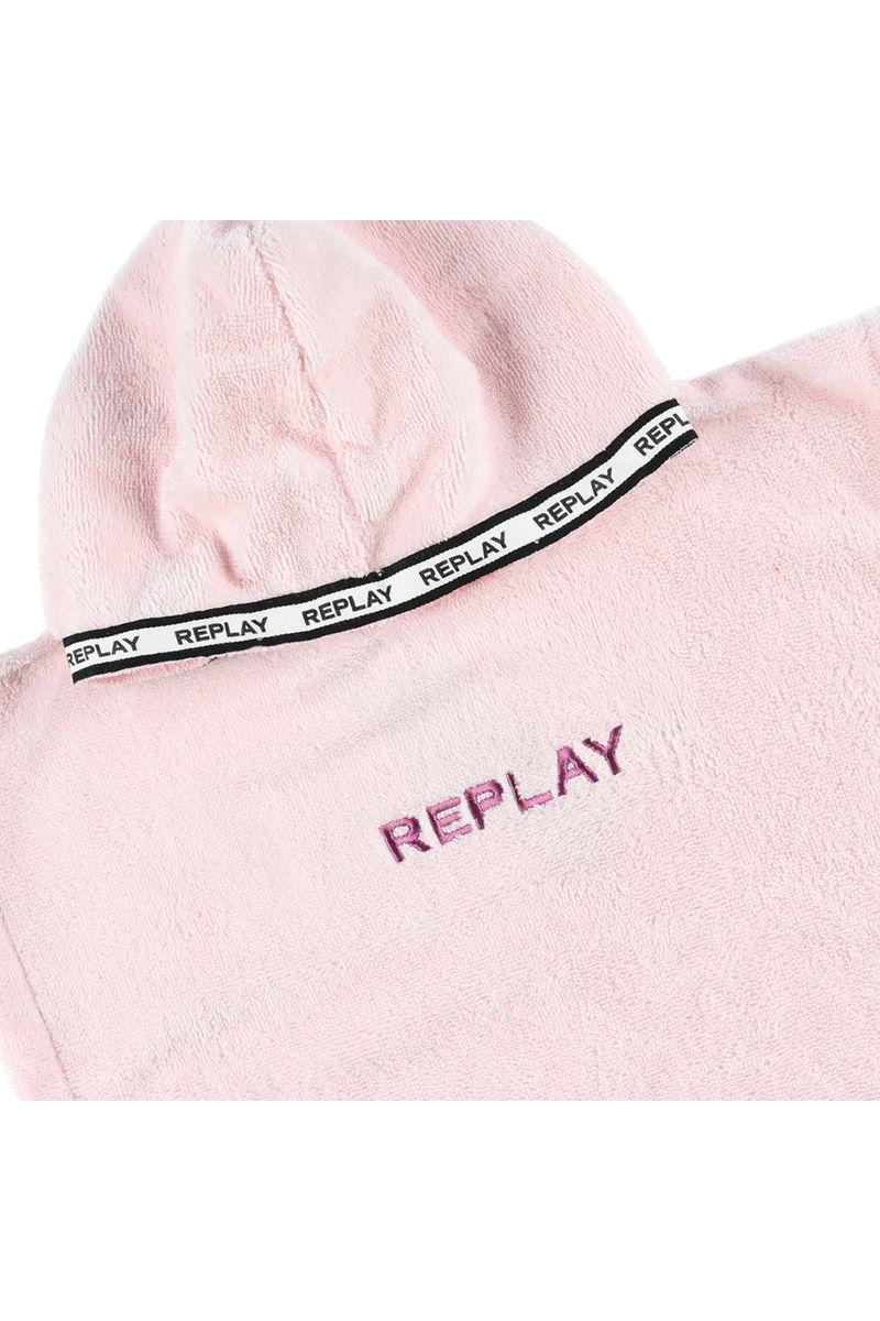 מגבת REPLAY הדפס לוגו מותג לילדות