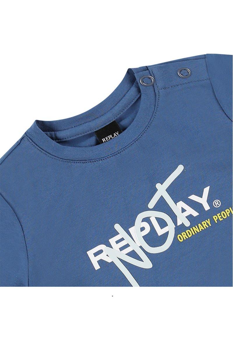 טישרט REPLAY הדפס NOT לתינוקות