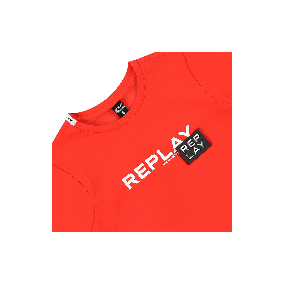 חולצה REPLAY לוגו מותג לילדים
